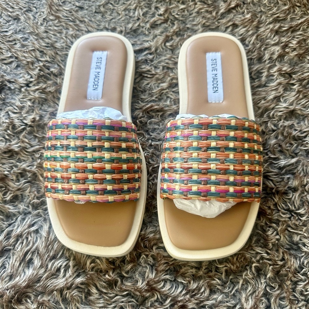 New!! Steve Madden Shoes, Leigh Multi, Size 8